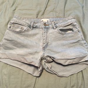 H&M blue Jean shorts